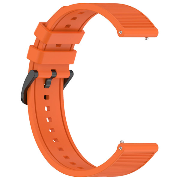 Huawei Watch GT 4 / Garmin Venu 2 -kellolle 22 mm:n pehmeä silikoniranneke Orange