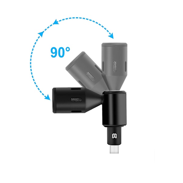 Puluz USB-C / Type-C Jack Justerbar Mikrofon