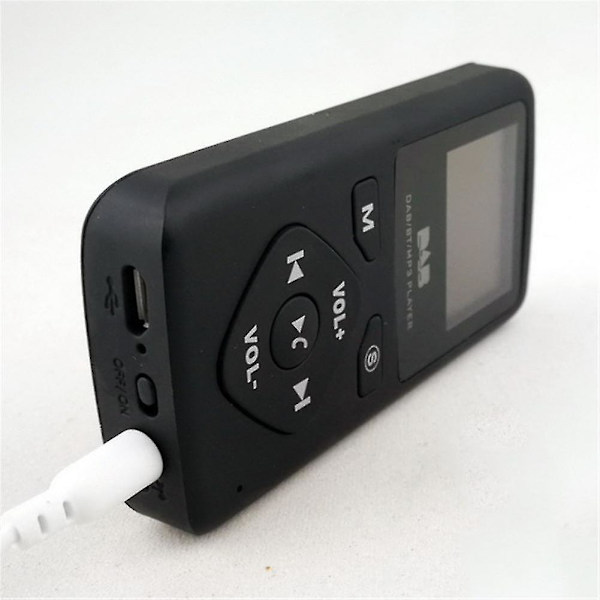 Bærbar Pocket Dab Radio Digital Bluetooth Mp3-spiller For Fotturer Gange Løpe Sport|radio