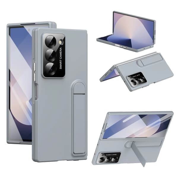 Fodral för Samsung Galaxy Z Fold 7, med stöd Gray