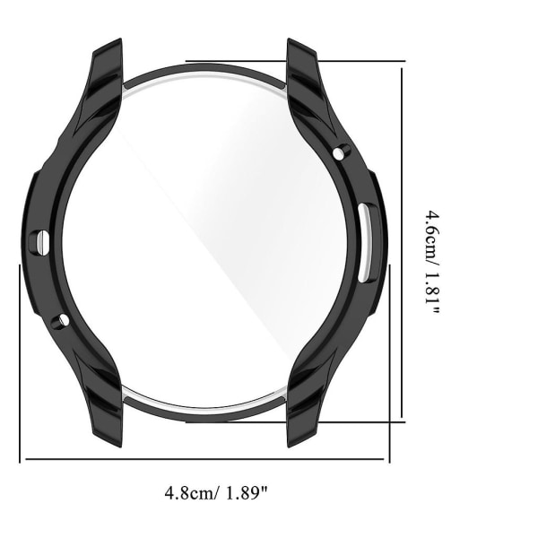 Case för GTR4 TPU Bumper Case Cover Frame Black