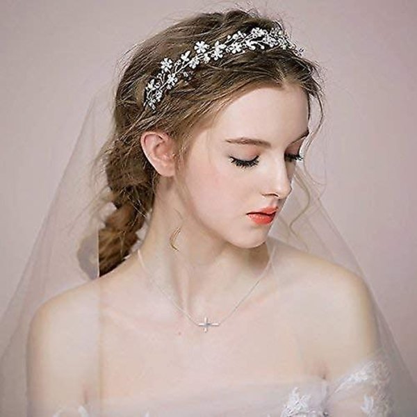 Sideways Cross Halsband För Kvinnor, Sterling Silver Kristna Gåvor För Kvinnor Män Pojke 16+2" kedja