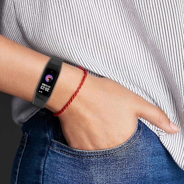 For Keep B2 Solid Soft Silicone Watch Strap Replacement Wrist Band Red, Red D Keep B2