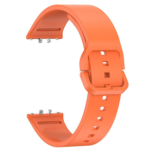 Til Samsung Galaxy Fit3 urrem blød silikone rem udskiftning Orange