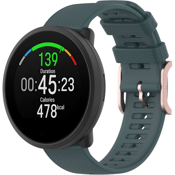 Sopii Polar Unite -kelloon naisille ja miehille, Polar Ignite 20 mm silikoni