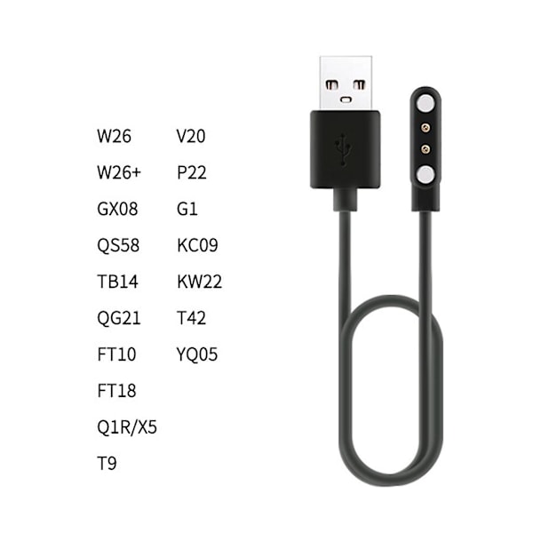 Datakabelholder USB Hurtiglading Brakett-Strømadapter for W26/w26+