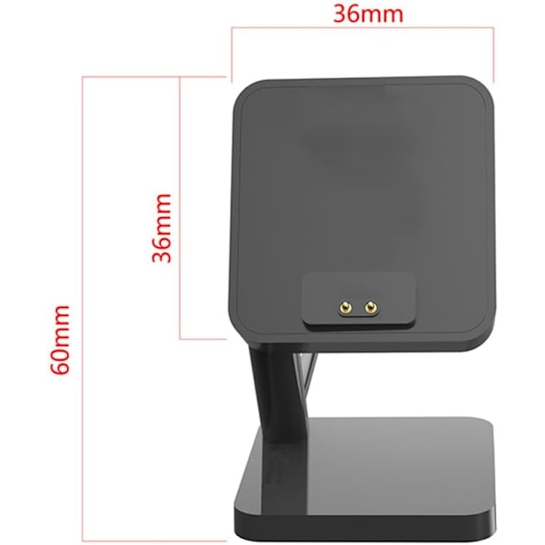 Lader for Xiaomi Band 8 Pro, 1M USB-ladekabel