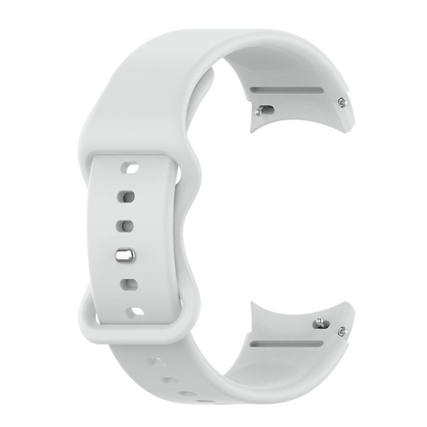 Samsung Galaxy Watch 4/Watch 4 Classic -rannekke 20 mm, rannekoru perhoslu soljella Light grey, Light Grey H Samsung Galaxy Watch4