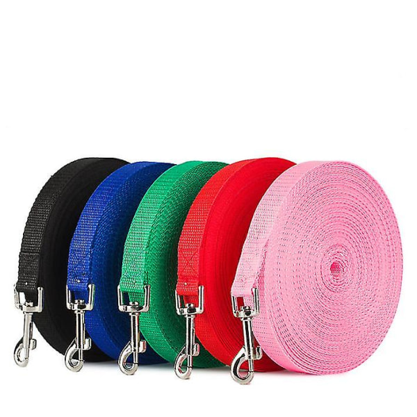50m hundkoppel för husdjur, spårkoppel för utomhusbruk för stora hundar red 9m *2cm