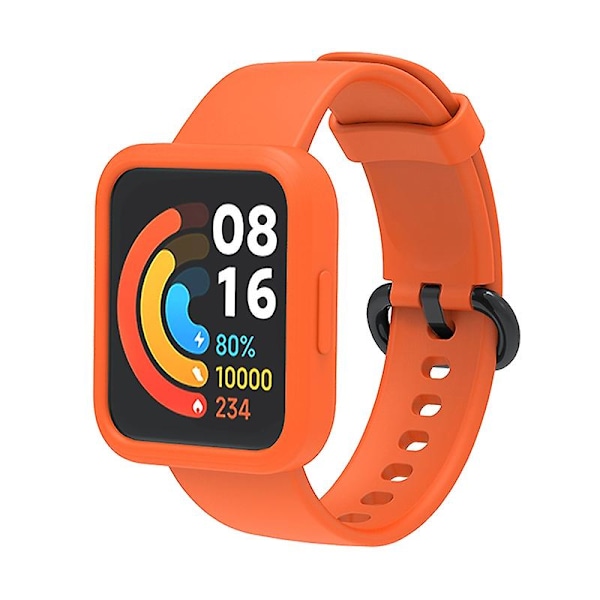 For Xiaomi Redmi Watch 2mi Watch 2 Lite Watch Band Strap+Watch Case - Elfenbenshvit/Elfenbenshvit Multicolor J Xiaomi Redmi Watch 2