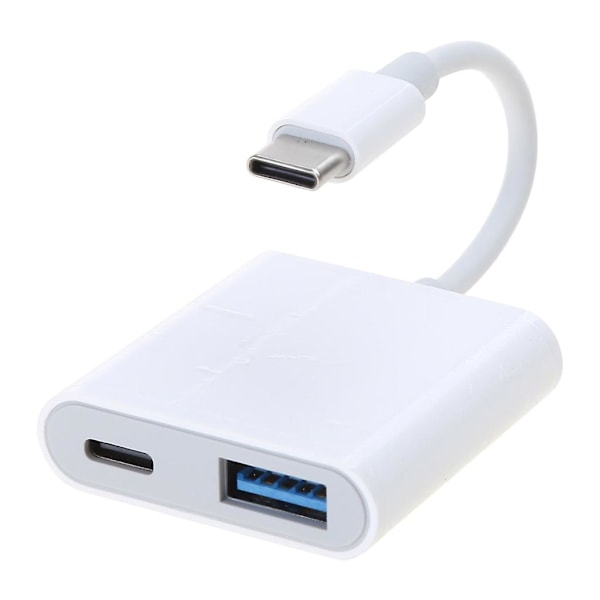 Usb C til Usb3.0 Adapterotg og opladerkabel 30w Pd Hurtigopladning Splittere General charging