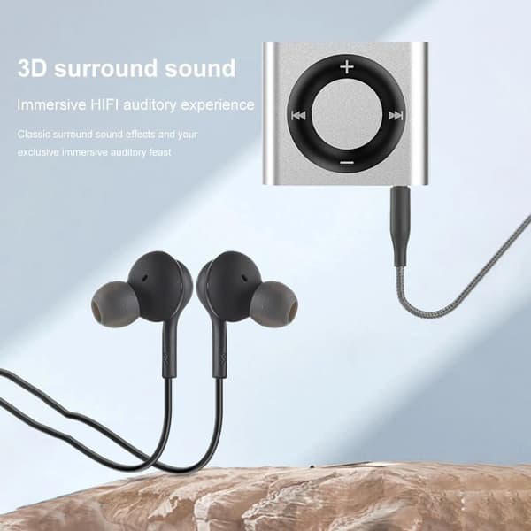 Mp3-afspiller - 16Gb kort + Bluetooth hovedtelefoner (Rosaguld)