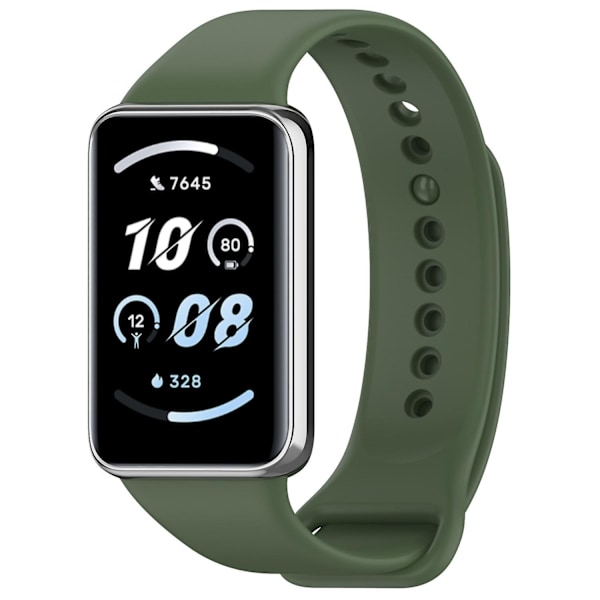 For Honor Band 9 Silikonurrem - Lilla / Starlight Dark Green