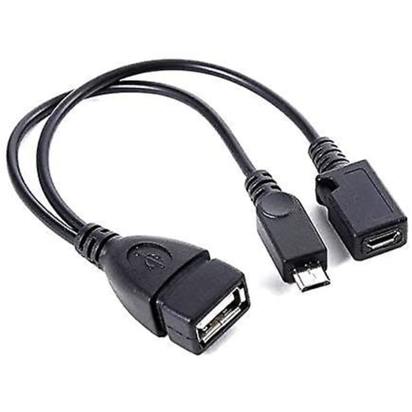 Usb til DC 2,0 mm-kabel, ørepropper Usb DC-laderadapter 1 Pack