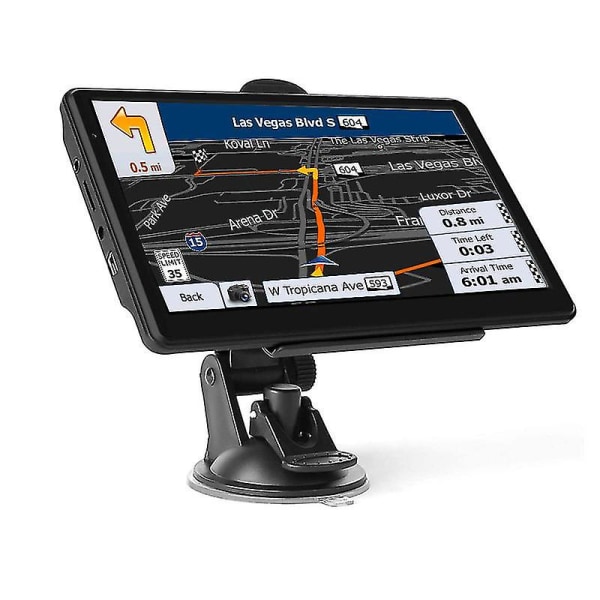 7 tommers berøringsskjerm bil og lastebil GPS-navigasjonsnavigator Sat 8gb 256mb Auto Rv GPS-navigasjonssystem"