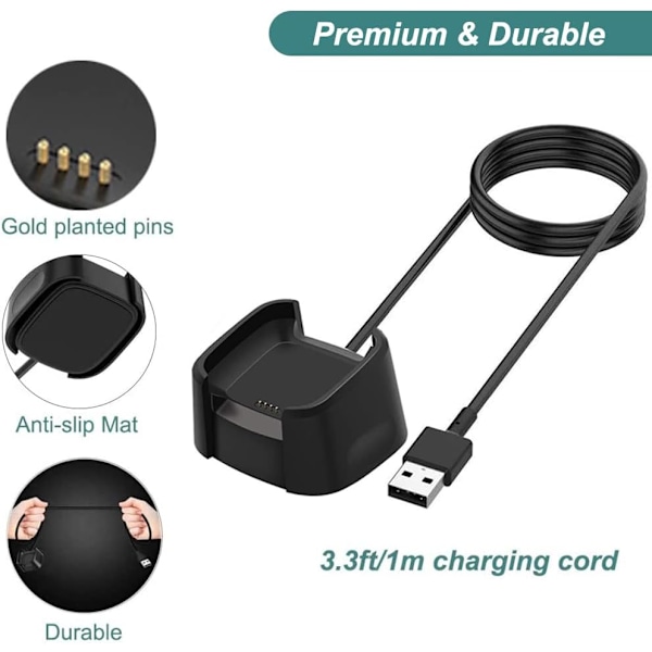 Lader for Versa/Versa Lite (4-pinners klips 1. generasjon /100 cm)