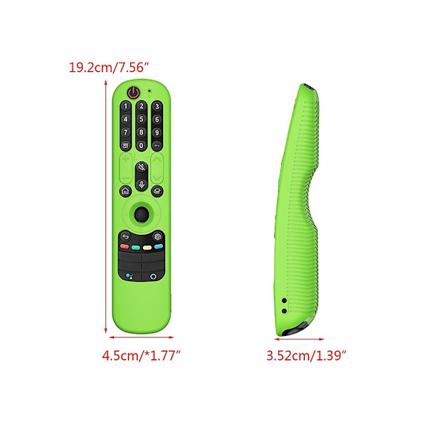 Fjärrkontrollskydd för TV Magic Remote AN-MR21GC / MR21N / MR21GA Red