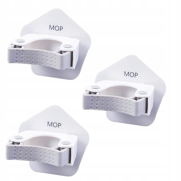 3 X Broom Mop Luuta Grabie ripustintyökalut A