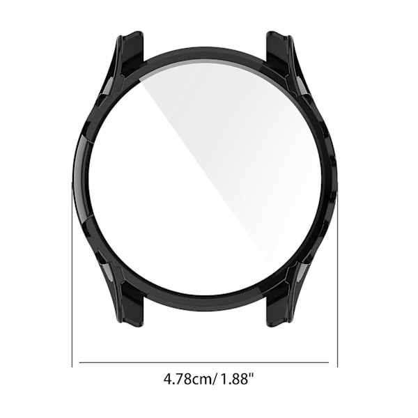 Skärmskydd för GarminForerunner 255 Watch Sleeve Tempered Film+Shell for C Transparent