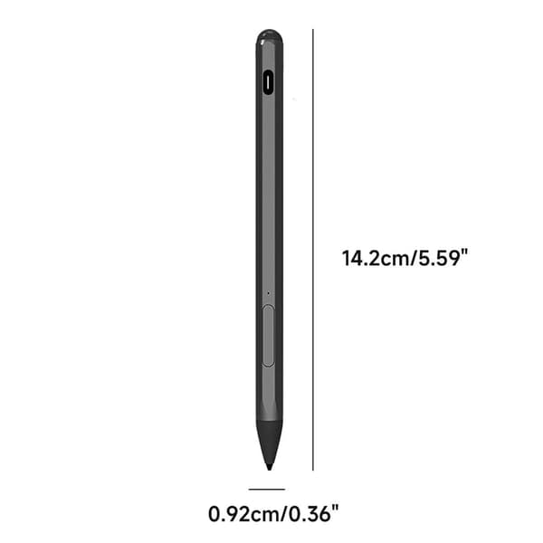 Styluspen - Til Microsoft Surface Go 2 Book Laptop, 4096 trykniveauer med håndfladeafvisning (blå)