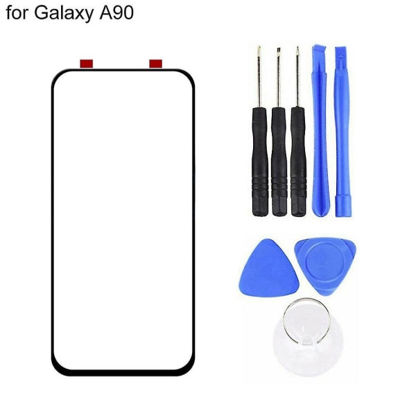 Reparationsverktygssats för pekskärm i frontglas for Galaxy A80