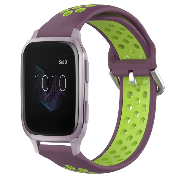 20 mm watch för Garmin Venu Sq Purple Lime