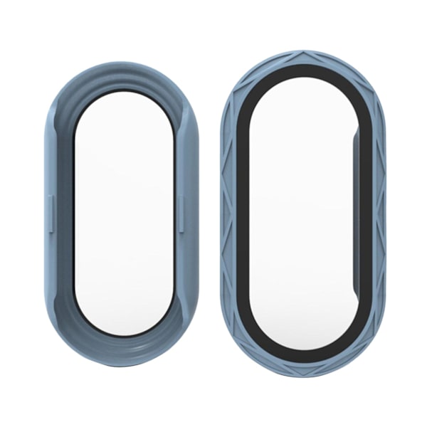 Watch Hard Case för Mi-Band 8 Screen Bumper-Shell Protector-Stötsäkert hölje Transparent