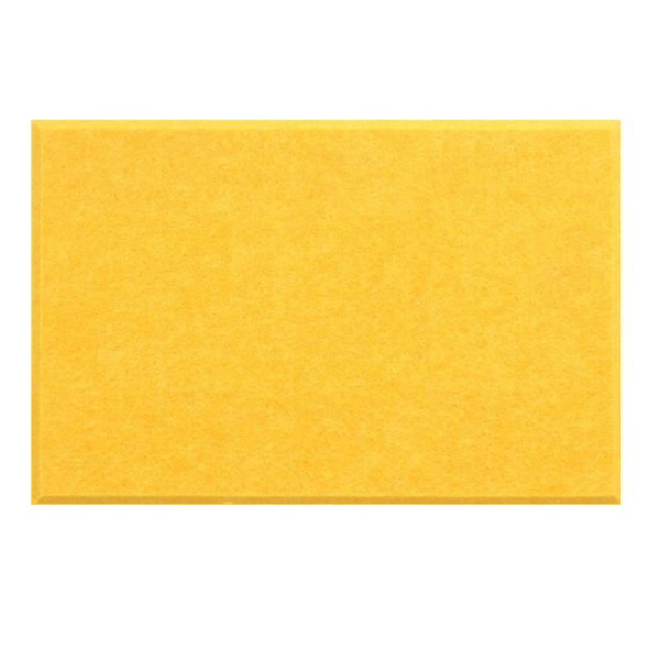 9 mm Tjock filtbräda Självhäftande brev Notera meddelande Planer Schema Board Orange