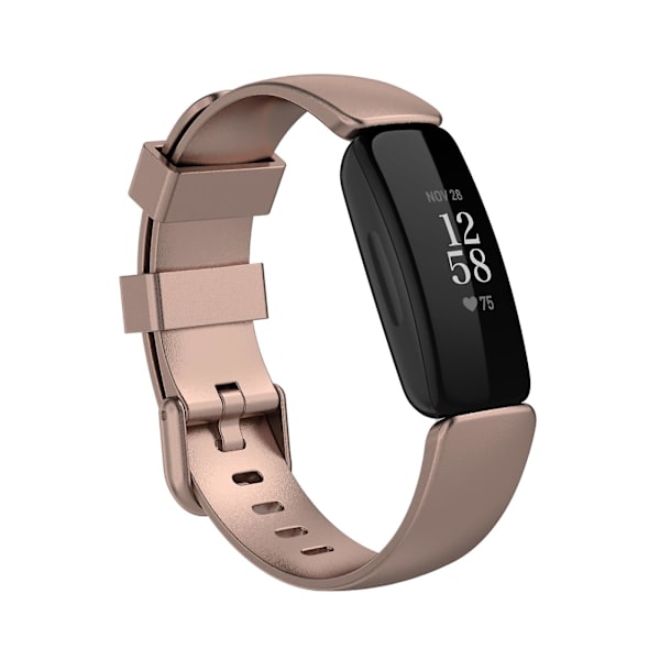 For Fitbit Inspire 2 TPE-ranneke S Rose Gold