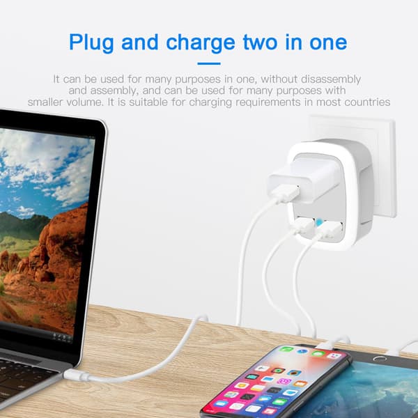 Adapter - Europeisk Resekontakt