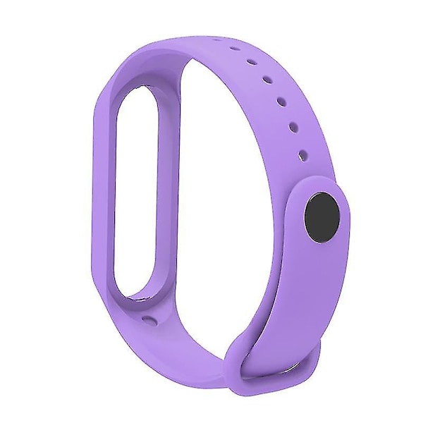 Blød TPU-rem til Xiaomi Mi Band 7, justerbar armbåndsurrem udskiftning Light purple, Light Purple D Xiaomi Mi Band 7