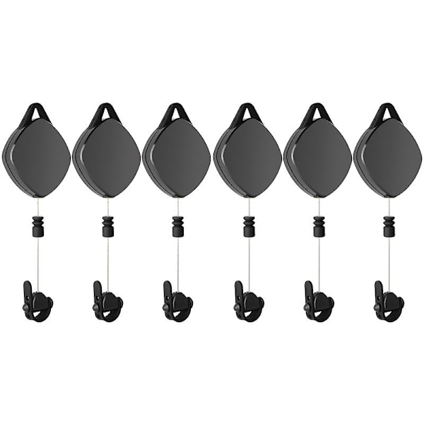 3/6 st Silent Vr-kabelhanteringsremskivasystem kompatibelt -för HTC Vive Rift S Ps Windows 6