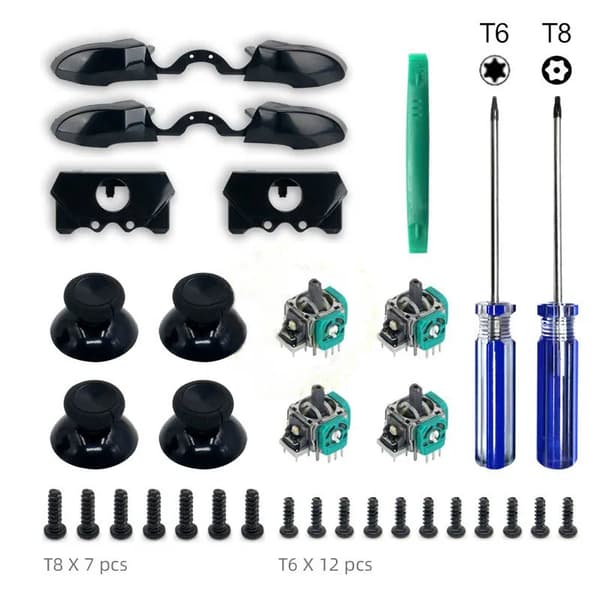 Udskiftnings Joystick Reparationssæt - Til Xbox One Xbox Series S/X Controller (T6/T8)A