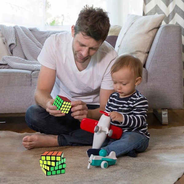 4X4 Speed Cube 4X4X4 Magiskube Puslespill Lekeutstyr Utdanningsgaver For Barn