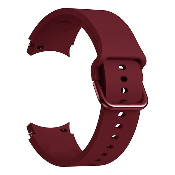 Silikonrem til Samsung Galaxy Watch4 44mm Wine Red