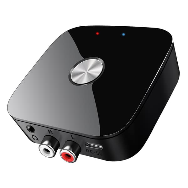 Bluetooth-mottaker 2-i-1 kompatibel Aptx 5.3 adaptiv lydadapter