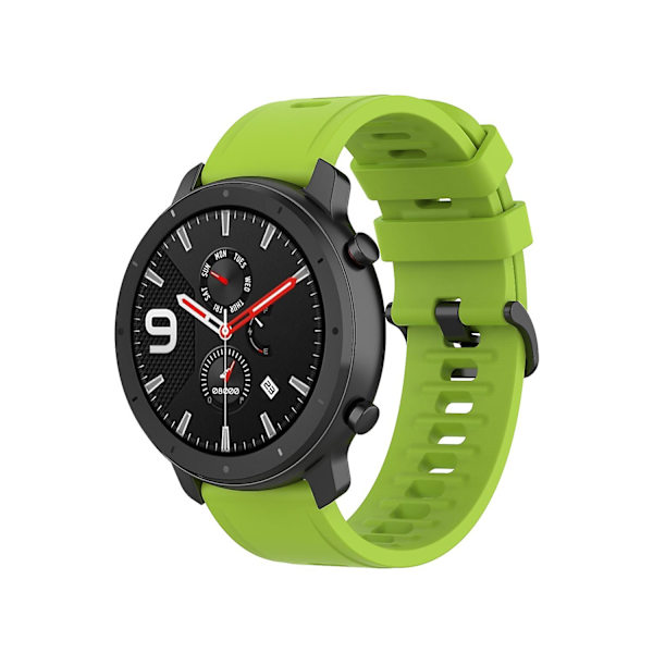 Ersättning Silikon Armband för Huami Amazfit GTR 47mm/Amazfit Pace/Amazfit Stratos Green H