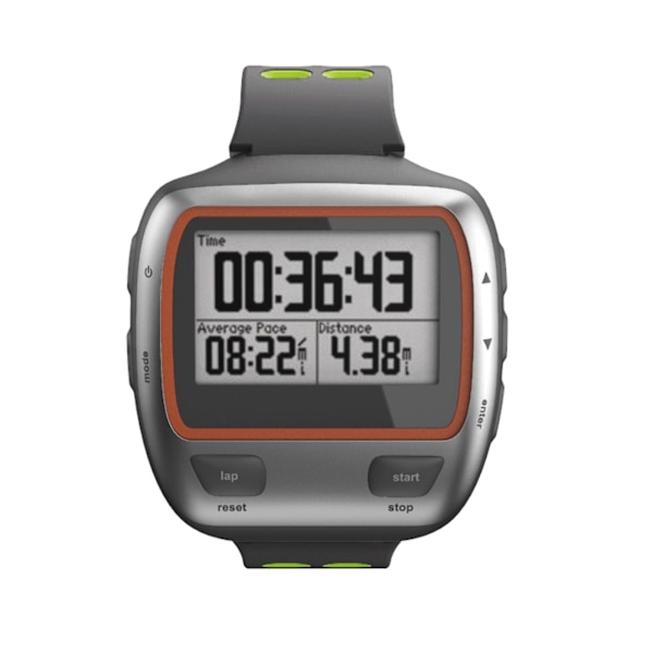 For Garmin Forerunner 310XT silikone urrem Grey Green