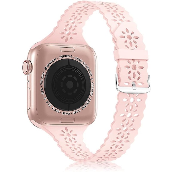 Smartwatch-reim for håndleddet til Apple Watch Series 9/8/7 41mm/6/5/4/SE (2023)/SE(2022)/SE 40mm/3/2/1 Pink J Apple Watch Series 9 4