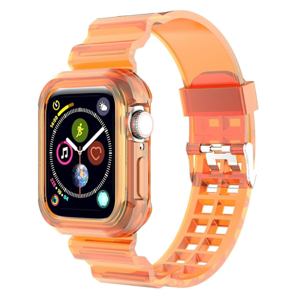 Remme til Apple Watch Series 8/7 41mm/6/5/4/SE/SE (2022) 40mm/3/2/1 38mm Anti-scratch Watch B Orange, Orange C Apple Watch SE (2023)