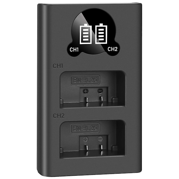 En-el25 Enel25 Enel25b LED-akkulaturi Z50 Zfc Z 50 Z Fc Nikonin kameran ladattava litiumioniakku