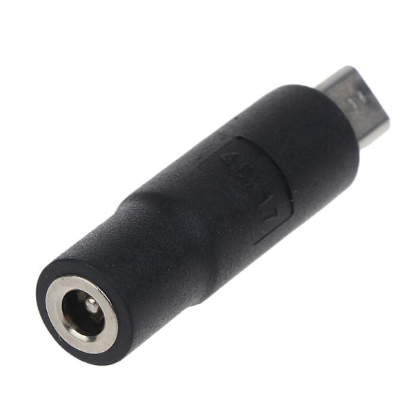 4.0x1.7mm/3.5x1.35mm Hunkon til Micro USB Han Jack DC Strømoplader Adapter