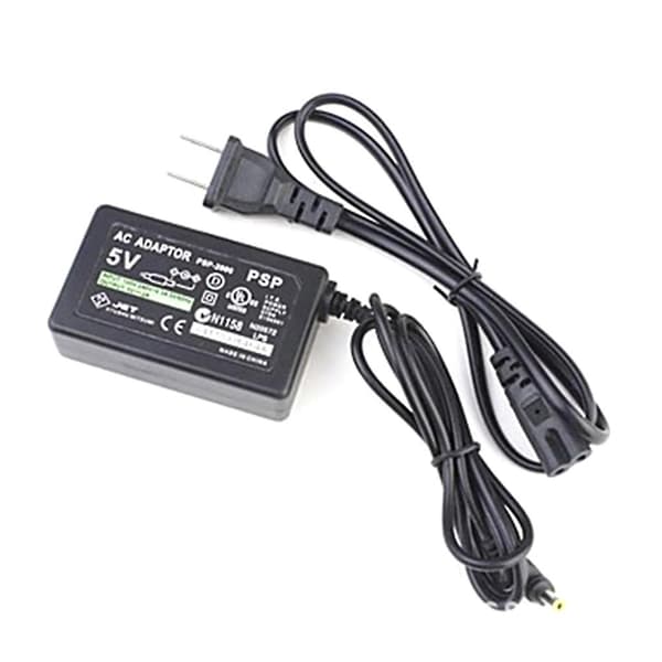 Oplader AC Strømadapter Ledning Til Psp 1000 / 2000 / 3000 EU