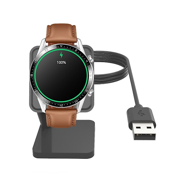 Usb-laddningskabel Magnetisk strömadapterfäste Laddningshållare för Watch Gt2e
