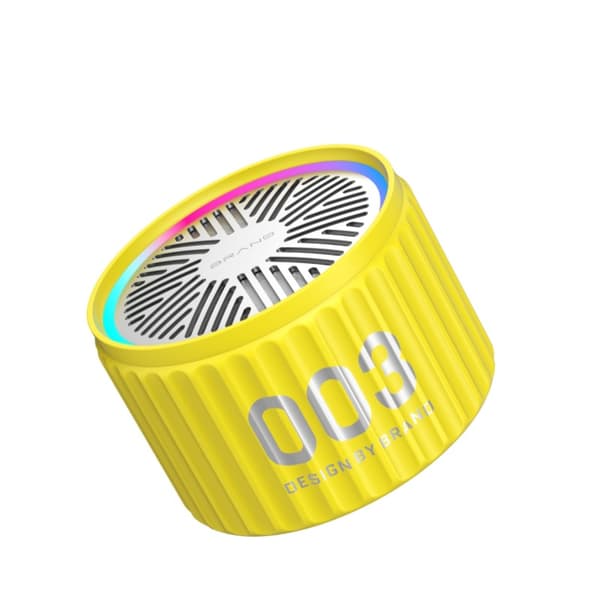 Bluetooth 5.2 Metall Subwoofer (Gul)