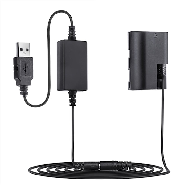 Usb Dr E6:lle Lp E6 Ack-e6 -akkunäytölle kannettava kameran virtalähde 5d:lle