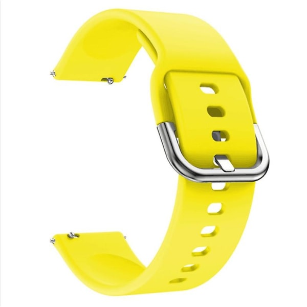 Silikonrem för HaylouRS4 Plus/RS4/LS02 Watch Modeband Mjukt armband Yellow