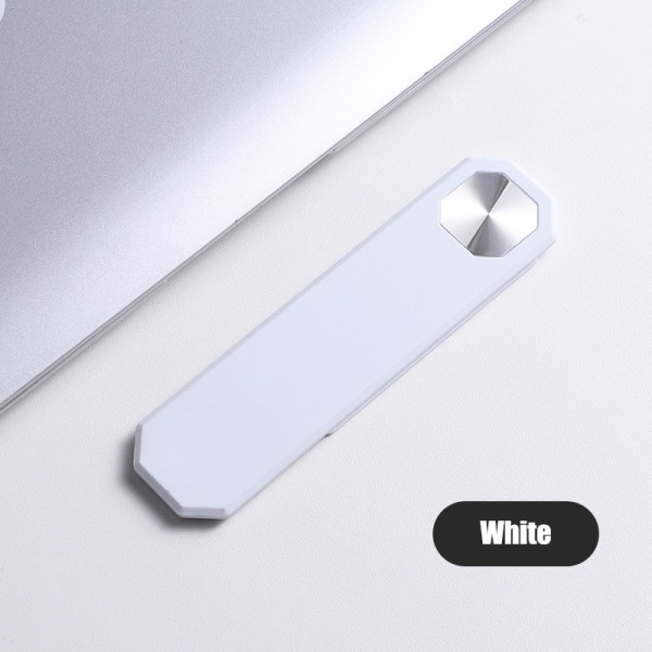2 i 1 Laptop Expand Stand Notebook Til iPhone Xiaomi Support til Macbook Air Pro Desktop Holder Computer Notebook Tilbehør white