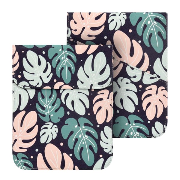 Etui til 6\" E-læser Cover Magnetisk Lukning (Palmeblad) Palm leaf