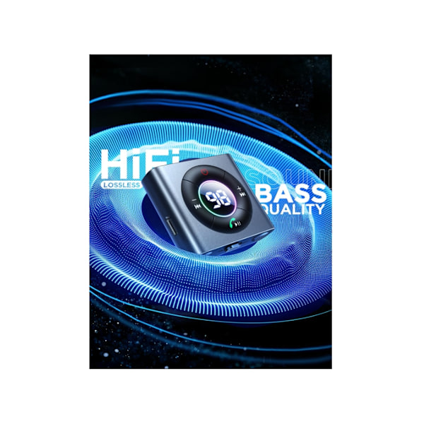 Bluetooth FM-sender Bilradio Sender QC 3.0